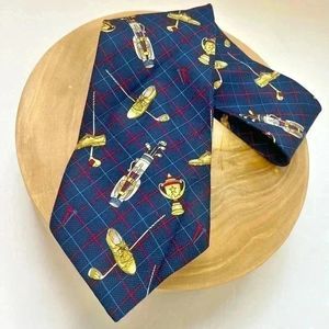Golf Vintage 90’s Tommy Hilfiger Silk Golf Neck Tie
